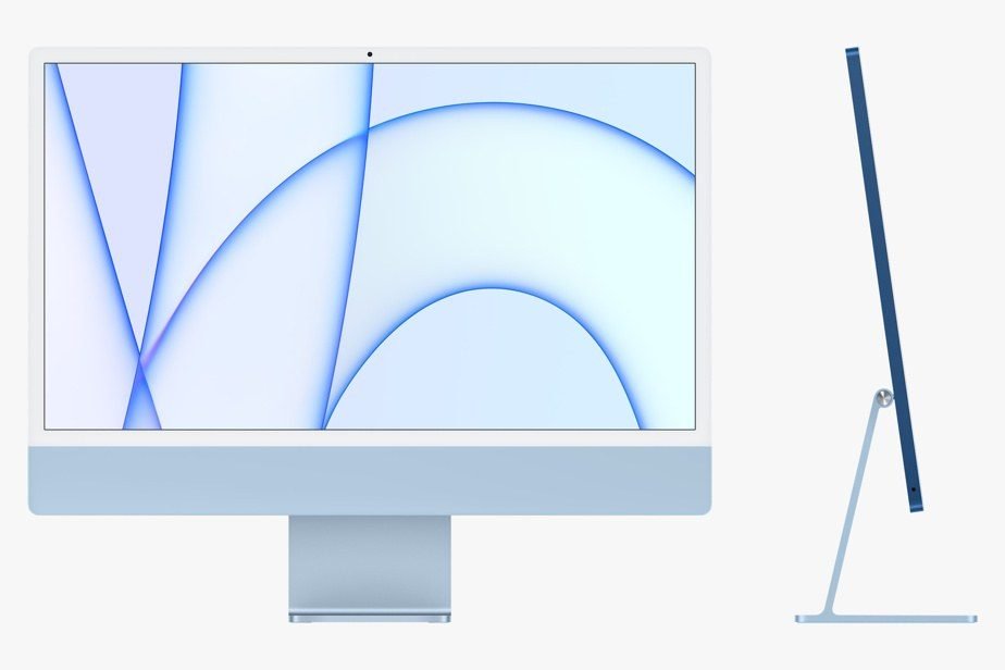 Apple iMac 2021 – photo réelle