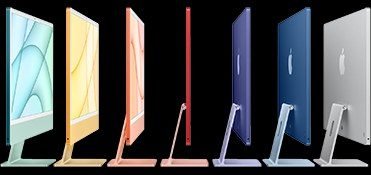 Apple iMac 2021 – photo réelle