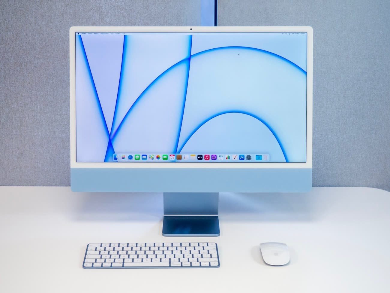Apple iMac 2021 – photo réelle