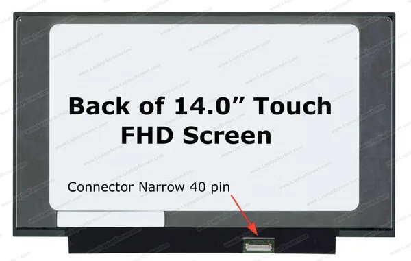 ECRAN 140 30 PIN FHD IPS  TACTILE
